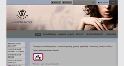 Desktop Screenshot of internetove-zlatnictvi.cz
